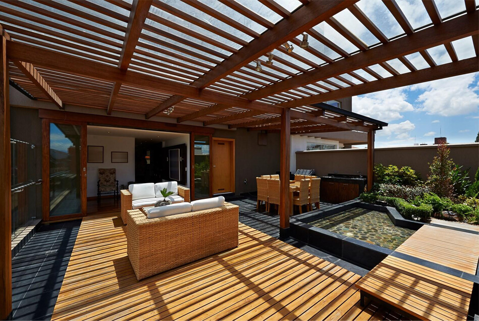 Terrasse construit en bois
